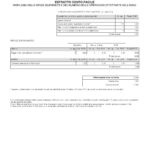 Italy Banco BPM bank statement Word and PDF template, 8 pages