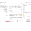 Japan Tokyo Electric Power Company (TEPCO) electricity utility bill template in Word and PDF format ( 東京電力ユーティリティ請求書テンプレート)