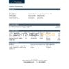 Jordan Bank of Jordan bank statement easy to fill template in .xls and .pdf file format