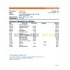 Kazakhstan First Heartland Jusan bank statement Excel and PDF template