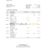 Kenya ABC bank statement Excel and PDF template