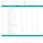 Kenya CBA Loop bank statement, Word and PDF template, 6 pages