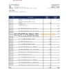 Kenya Guardian Bank statement Excel and PDF template