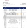 Kenya Guardian Bank statement template in Word and PDF format