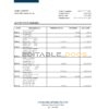 Kiribati ANZ bank statement Excel and PDF template