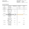 Kiribati ANZ bank statement template in Word and PDF format