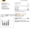 Laos Electricite du Laos electricity utility bill template in Word and PDF format