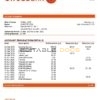 Latvia Swedbank bank statement template, Word and PDF format (.doc and .pdf)