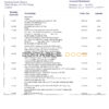 Lebanon Byblos Bank statement template in Word and PDF format