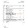 Lebanon Byblos bank statement Excel and PDF template