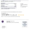 Libya General Electric Company electricity utility bill template in Word and PDF format
