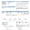 USA Lourdes utility bill template in Word and PDF format