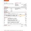 Malaysia AmBank bank statement Excel and PDF template