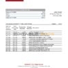 Malta Akbank bank statement Excel and PDF template