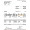 Mauritius HSBC bank statement Excel and PDF template