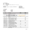 Mexico Banorte bank statement easy to fill template in Word and PDF format