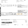 Moldova Gas utility bill template in Word and PDF format