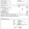 Moldova Moldtelecom utility bill template in Word and PDF format, fully editable