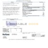 USA Mon Power utility bill template in Word and PDF format