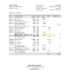 Namibia Bank Windhoek bank statement Excel and PDF template
