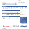 New Zealand Air Liquide gas utility bill template in Word and PDF format