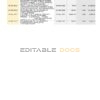 Nigeria Sterling bank statement Word and PDF template, 2 pages