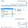Norway Clean Energy Invest AS utility bill template in Word and PDF format, good for address prove
