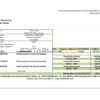 Oman Bank Dhofar bank statement template in Word and PDF format