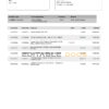 Oman Muscat Bank statement, Word and PDF template