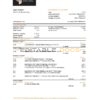 Oman Sohar International bank statement Excel and PDF template