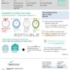USA Ontario Hydrocan electricity utility bill template in Word and PDF format