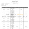 Pakistan Bank Al Habib bank statement, Word and PDF template, 2 pages