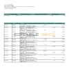 Pakistan HBL bank statement, Word and PDF template
