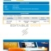 Pakistan JS bank e-statement, Word and PDF template, 3 pages