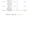 Pakistan Meezan bank statement Word and PDF template, 2 pages