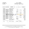 Philippines Asia United Bank (AUB) account statement Excel and PDF template