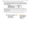 Philippines BDO bank credit card statement, Word and PDF template, 2 pages