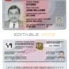 Poland ID template in PSD format, fully editable (2021 – present)