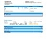 Portugal Activobank S.A. bank statement template in Excel and PDF format, .xls and .pdf format