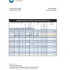 Qatar Islamic bank statement, Excel and PDF template