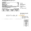 USA RG&E utility bill template in Word and PDF format (5 pages)