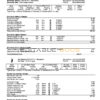 USA RG&E utility bill template in Word and PDF format (5 pages)