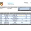 Romania Banca Transilvania bank statement template in Word and PDF format, version 2