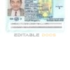 Romania ID template in PSD format, fully editable