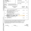 Romania UniCredit Bank statement template in Excel and PDF format (2 pages) in Romanian and English languages