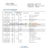 Rwanda Bank of Kigali bank proof of address statement template in Word and PDF format