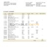 Salvador Banco Central de Reserva de El Salvador bank statement template in Word and PDF format