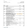 San Marino Banca di San Marino bank statement, Excel and PDF template