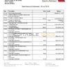 Saudi Arabia Bank Albilad bank statement template in Word and PDF format