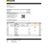 Serbia Raiffeisen bank statement, Excel and PDF template